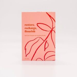 Restore Recharge Flourish Self-Care Cards